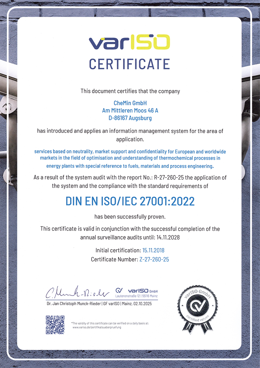 ISO 27001:2017 Certificate